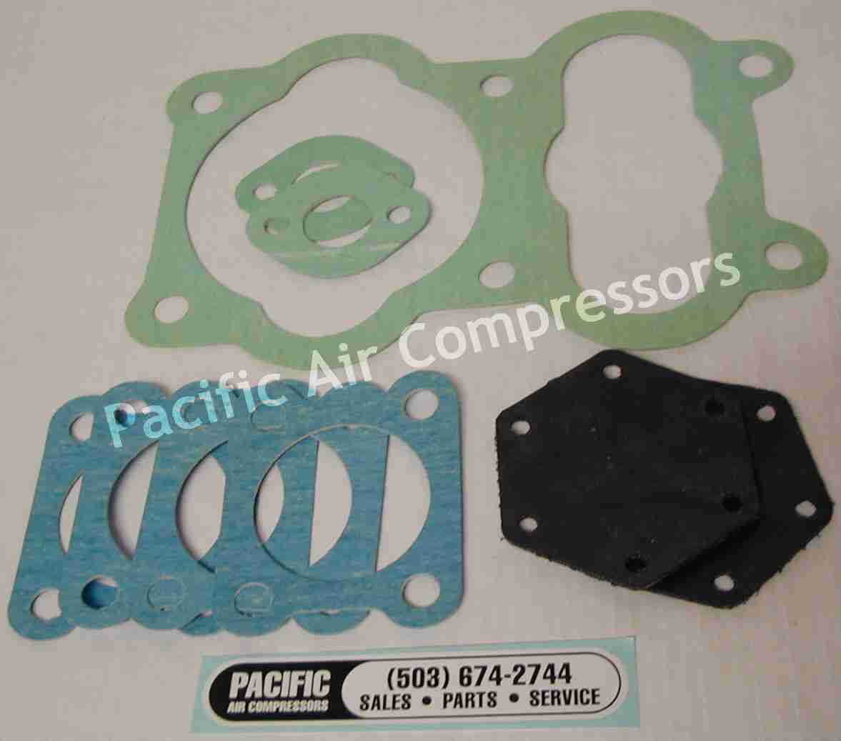 QUINCY MODEL 230 ROC 1 TO 2 HEAD OVERHAUL KIT AIR COMPRESSOR PARTS - Image 2